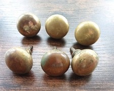 Six vintage brass for sale  BIRMINGHAM