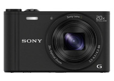 Sony Cyber-shot DSC-WX350 18.2 MP Digitalkamera - Schwarz - gebraucht ✅ comprar usado  Enviando para Brazil