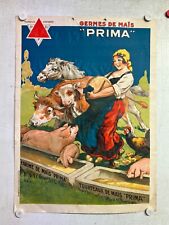 Rare affiche ancienne d'occasion  Lille-