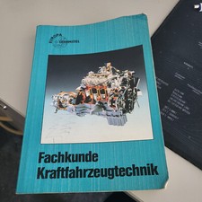 Fachkunde kraftfahrzeugtechnik gebraucht kaufen  Lollar