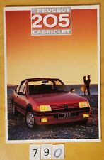 Peugeot 205 cabriolet d'occasion  Meyzieu