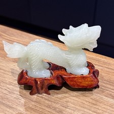 Chinese jade dragon for sale  UK