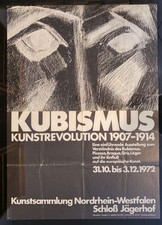 Ausstellungsplakat zum kubismu gebraucht kaufen  Lübeck