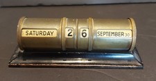 vintage perpetual calendar for sale  PLYMOUTH