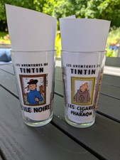 Lot verres tintin d'occasion  Crécy-la-Chapelle