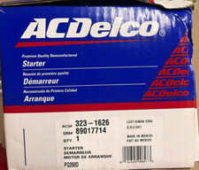 Acdelco 323 1626 for sale  Springfield