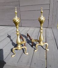 Pair antique brass for sale  Sugarcreek