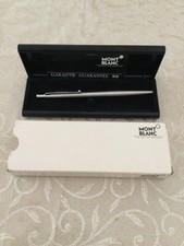 Montblanc kugelschreiber silbe gebraucht kaufen  Hamburg
