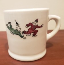 Caneca Vintage Walker China Infantil Toto Dodo Ippity Tippity 1943 Rara , usado comprar usado  Enviando para Brazil