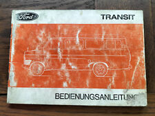 Ford transit bedienungsanleitu gebraucht kaufen  Lauenburg/ Elbe