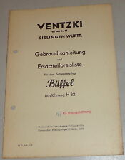 Betriebsanleitung ventzki schl gebraucht kaufen  Jever