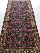 Starzały antyczny tradycyjny ręcznie robiony kurdyjski wełniany dywan wielokolorowy 190x90cm, używany na sprzedaż  Wysyłka do Poland