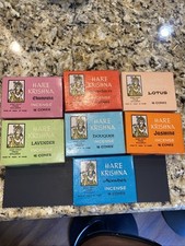 Cones de incenso Hare Krishna seca natural feitos à mão comprar usado  Enviando para Brazil
