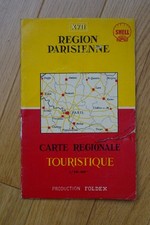 Ancienne carte routiere d'occasion  Montigny-lès-Metz