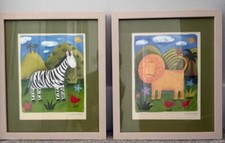 Zebra lion prints for sale  Walla Walla