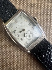 Relógio Tank Masculino Vintage - Relógio Bulova - Estado de funcionamento, usado comprar usado Relógio Tank Masculino Vintage - Relógio Bulova - Estado de funcionamento, usado comprar usado  Enviando para Brazil