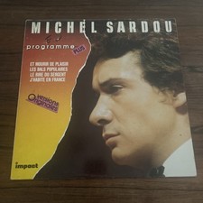 Michel sardou programme d'occasion  Soufflenheim