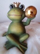Deko froschkönig goldener gebraucht kaufen  Scherstetten