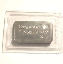 Silberbarren 50g gramm gebraucht kaufen  Essen