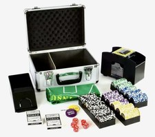 Pokerkoffer deluxe pokerset gebraucht kaufen  Greifswald-Südstadt