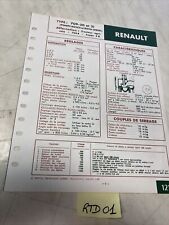 Fiche technique moteur d'occasion  Decize