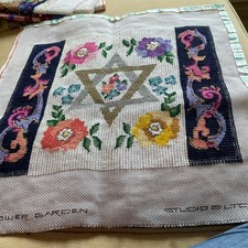 Completed needlepoint judaic for sale  Floral Park