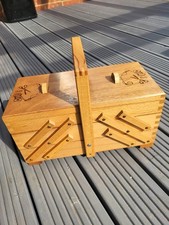 Vintage sewing box for sale  SWINDON