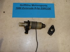 1986 EVINRUDE MOTOR DE POPA 8HP e8rcde polia de corda de recuo mola partida de rebobinamento comprar usado  Enviando para Brazil