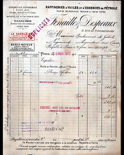 Paris raffinerie huile d'occasion  Baugy