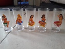 Lot verres vintage d'occasion  France