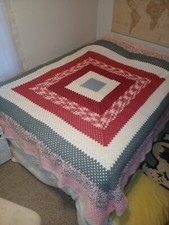 Vintage afghan large for sale  Ninety Six