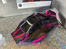 Traxxas JATO 4x4 VXL corpo sem clipe azul rosa 9060-rosa gaiola capa comprar usado  Enviando para Brazil
