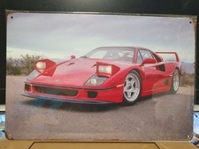 Blechschild ferrari gebraucht kaufen  Weilrod