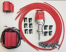 Distribuidor MOPAR DODGE 440 PRO-BILLET + Caixa Digital 6AL + Bobina + Fios Plugue Vermelho comprar usado  Enviando para Brazil