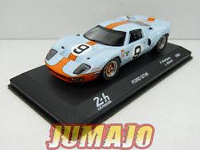 24H206 Voiture 1/43 IXO 24 Heures Mans FORD GT40 GULF 1968 Rodriguez #9 na sprzedaż  Wysyłka do Poland