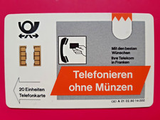 TK  Deutschland  A 01 02.90 Telefonieren ohne Münzen Telekom Franken  E 16 comprar usado  Enviando para Brazil