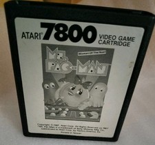 Ms. Pac-Man (Atari 7800, 1986) Testado E Funcionando Veja Fotos Para Captura de Tela comprar usado  Enviando para Brazil