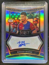 2024-25 Select FIFA Ronald Araujo Signatures Auto #S-RA Barcelona comprar usado  Enviando para Brazil