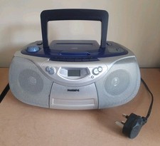 Philips cassette boombox for sale  LEAMINGTON SPA