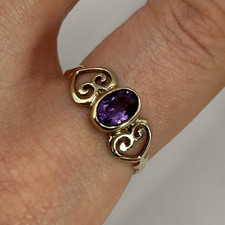 Amethyst bezel set for sale  UK