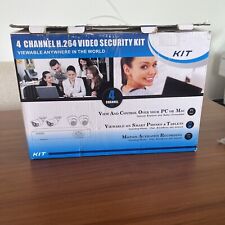 Kit de segurança de vídeo 4 canais H.264, usado comprar usado  Enviando para Brazil