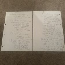 Reggie kray handwritten for sale  GRAYS