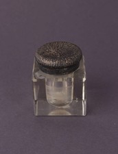 Antikes glas tintenfass gebraucht kaufen  Fehrb.,-Winzeln