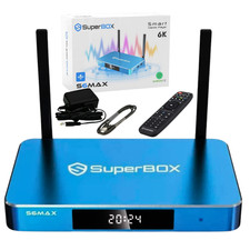 🔥2025 MAIS NOVA SUPERBOX S6 MAX-💥FRETE AÉREO GRÁTIS✈️-USO VITALÍCIO-ATUALIZAÇÃO AUTOMÁTICA comprar usado  Enviando para Brazil