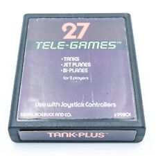 Tank-Plus Atari 2600 | Somente carrinho | Etiqueta de texto Sears Tele-Games | Testada e funciona comprar usado  Enviando para Brazil