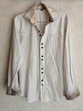 Chemise blanche col d'occasion  Bourg-de-Thizy