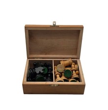 Schachfiguren holz schach gebraucht kaufen  Celle