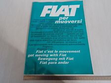 Brochure originale fiat usato  Santena