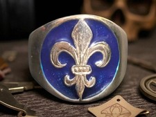 Bague chevaliere laiton d'occasion  Solliès-Pont