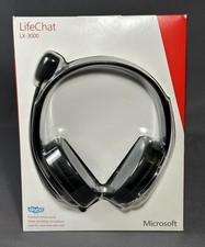 Fone de Ouvido Microsoft LX-3000 LifeChat Fone de Ouvido Microfone Skype Gaming Caixa Aberta, usado comprar usado Fone de Ouvido Microsoft LX-3000 LifeChat Fone de Ouvido Microfone Skype Gaming Caixa Aberta, usado comprar usado  Enviando para Brazil